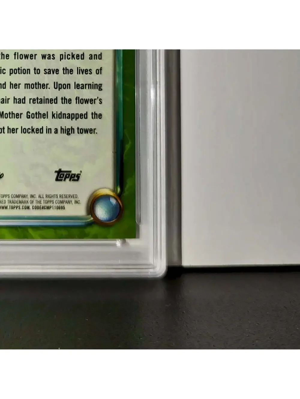 Mother Gothel 2025 Topps Disney Wonder #181 Card Tangled PSA 8 NM-MT